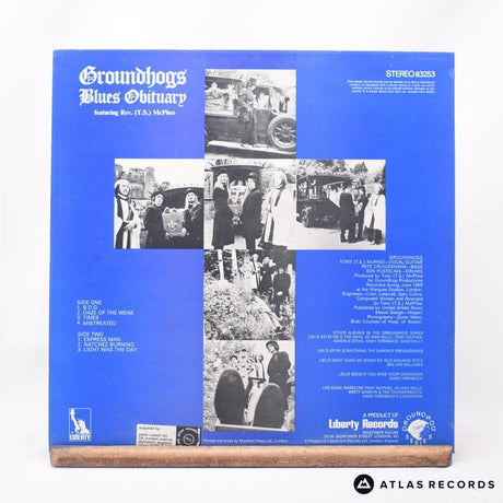 The Groundhogs - Blues Obituary - Reissue A-1 B-1 LP Vinyl Record - EX/EX
