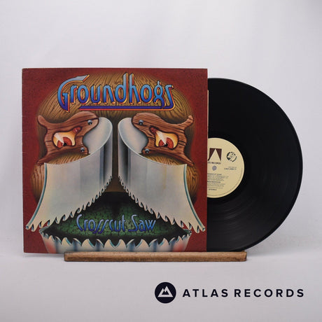 The Groundhogs Crosscut Saw LP Vinyl Record - Front Cover & Record