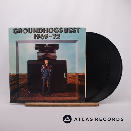 The Groundhogs Groundhogs Best 1969-72 2 x LP Vinyl Record - Front Cover & Record