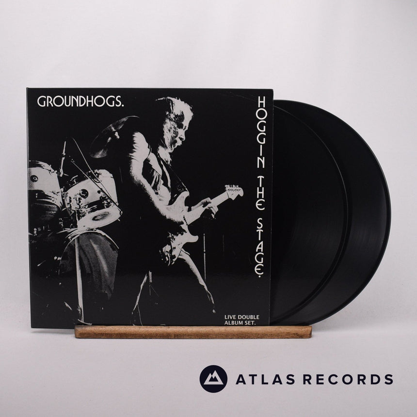 The Groundhogs Hoggin The Stage 2 x LP Vinyl Record - Front Cover & Record