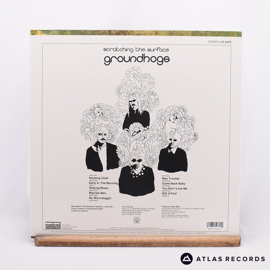 The Groundhogs - Scratching The Surface - Reissue LP Vinyl Record - EX/EX