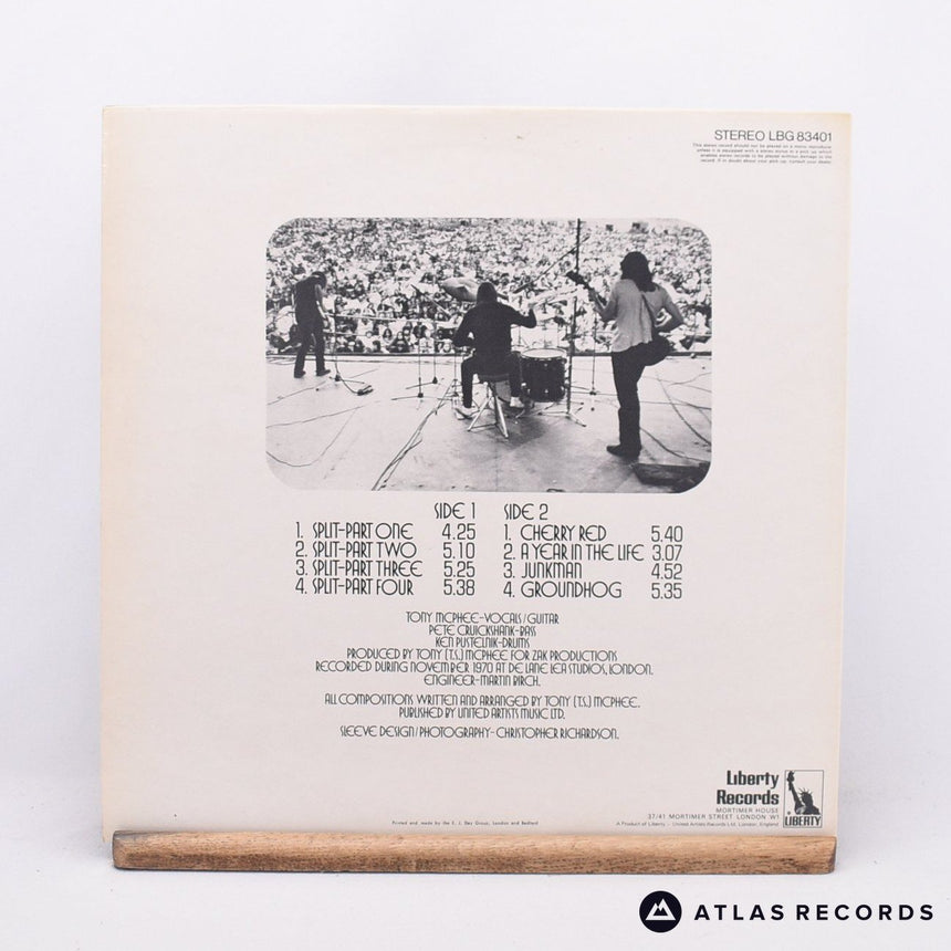 The Groundhogs - Split - Gatefold A-1U B-1U LP Vinyl Record - EX/EX