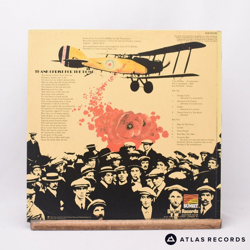 The Groundhogs - Thank Christ For The Bomb - A-1 B-1 LP Vinyl Record - VG+/EX