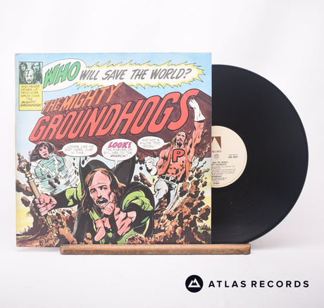 The Groundhogs Who Will Save The World? The Mighty Groundhogs LP Vinyl Record - Front Cover & Record