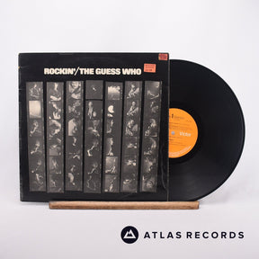 The Guess Who Rockin' LP Vinyl Record - Front Cover & Record