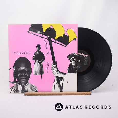 The Gun Club Fire Of Love LP Vinyl Record - Front Cover & Record