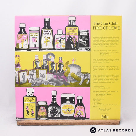 The Gun Club - Fire Of Love - Bilbo A1 B1 LP Vinyl Record - EX/EX