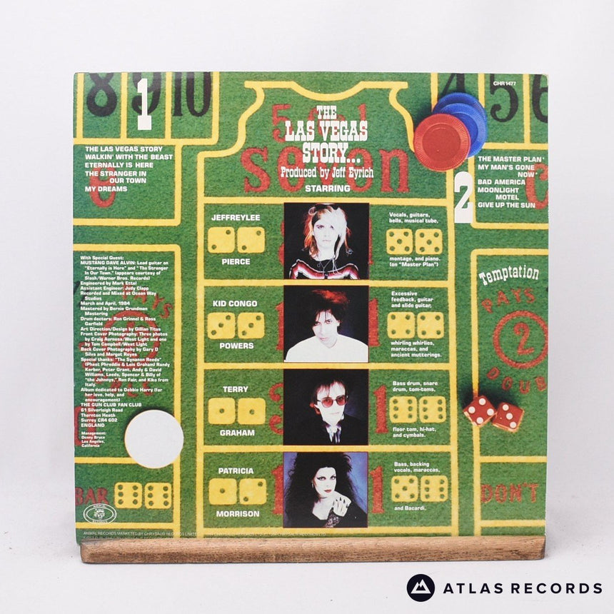 The Gun Club - The Las Vegas Story - A//1 B//1 LP Vinyl Record - EX/EX