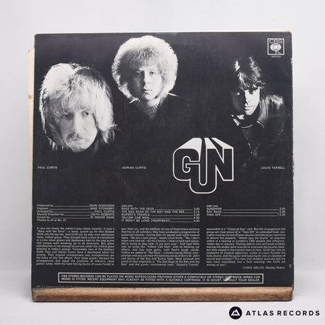 The Gun - Gun - A1 B1 LP Vinyl Record - VG+/EX