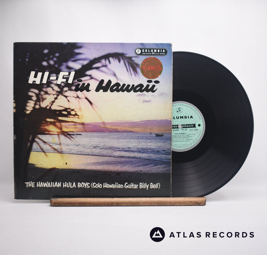 The Hawaiian Hula Boys Hi-Fi In Hawaii LP Vinyl Record - Front Cover & Record