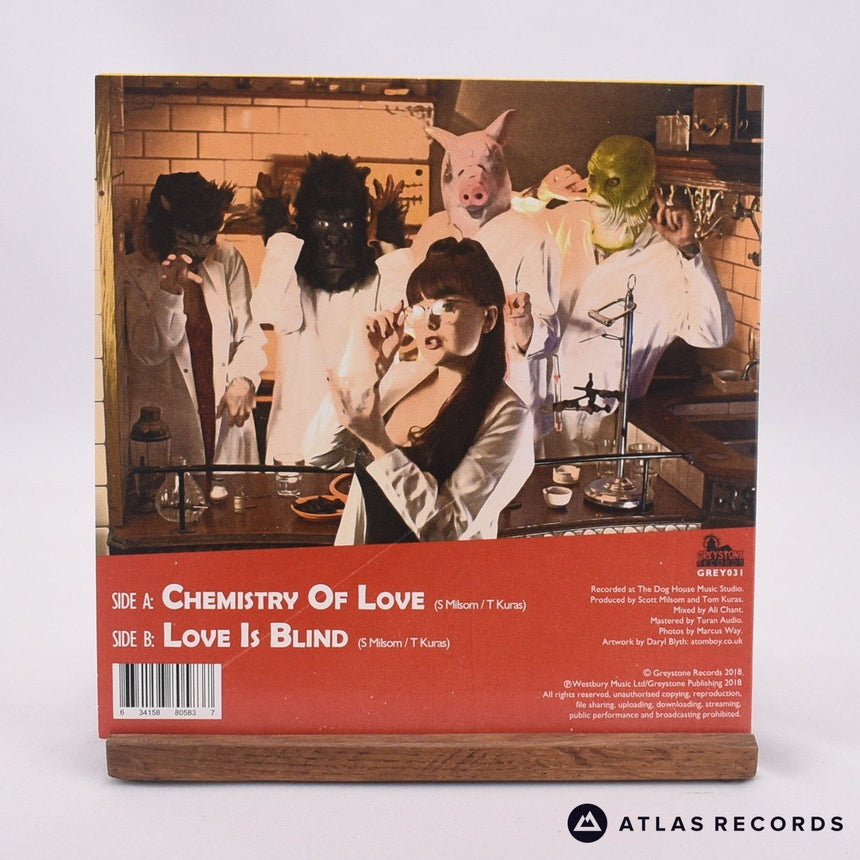 The Hawkmen - Chemistry Of Love - 7" Vinyl Record - NM/EX