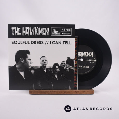 The Hawkmen Soulful Dress // I Can Tell 7" Vinyl Record - Front Cover & Record