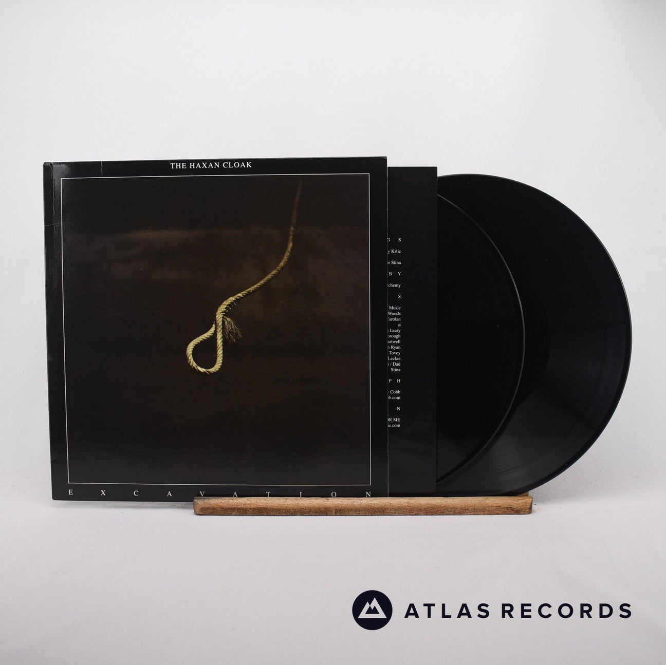The Haxan Cloak Excavation 2 x 12" Vinyl Record - Front Cover & Record