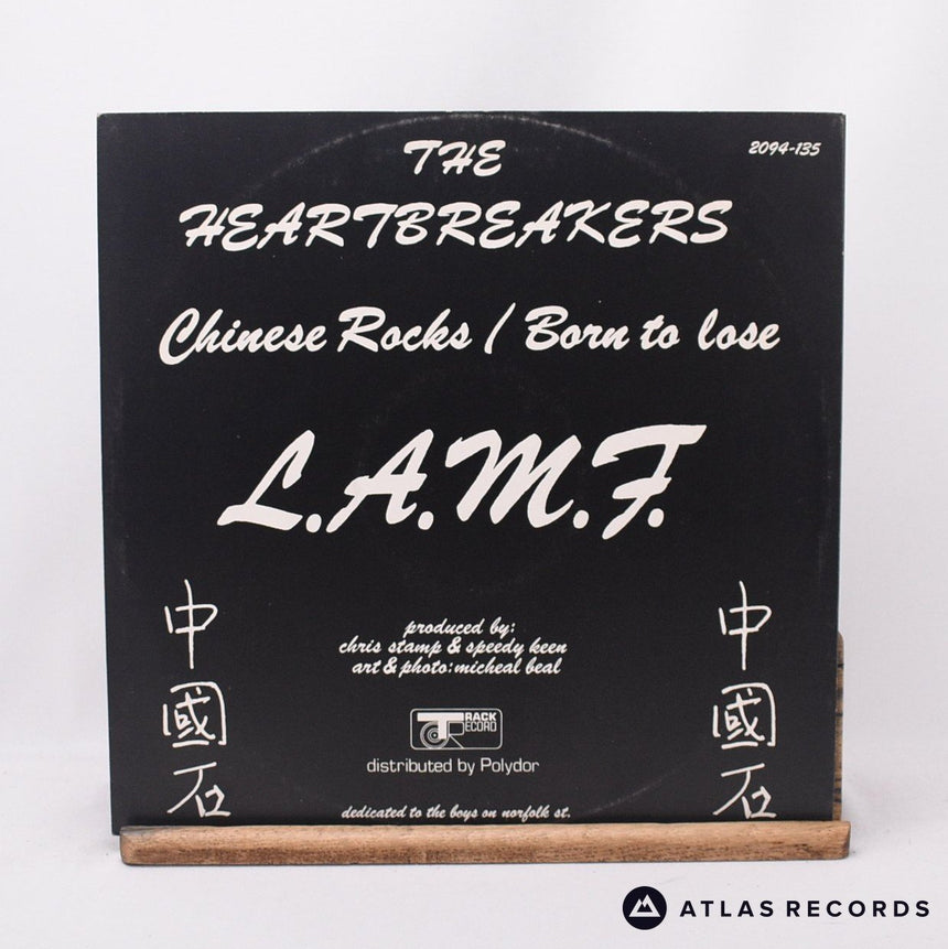 The Heartbreakers - Chinese Rocks / Born To Lose - 12" Vinyl Record - VG+/VG+