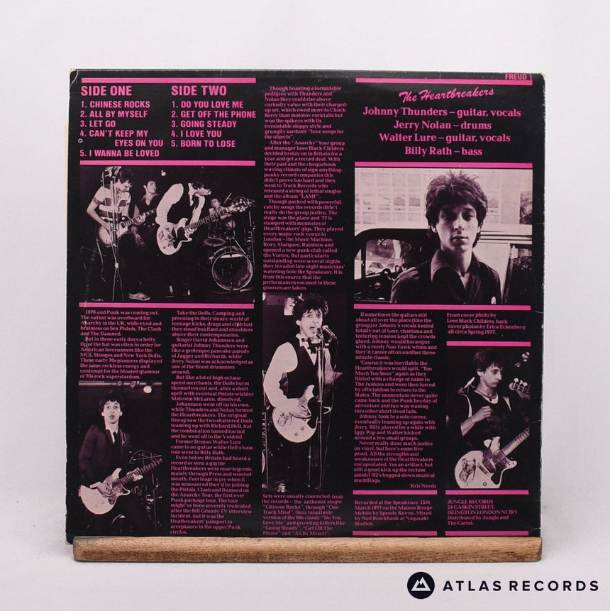 The Heartbreakers - D.T.K. (Live At The Speakeasy) - LP Vinyl Record - VG+/VG+