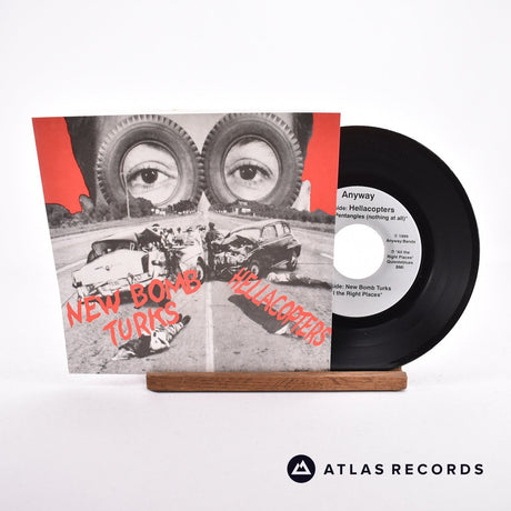 The Hellacopters Lowered Pentangles 7" Vinyl Record - Front Cover & Record