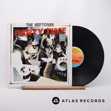 The Heptones Party Time LP Vinyl Record - Front Cover & Record