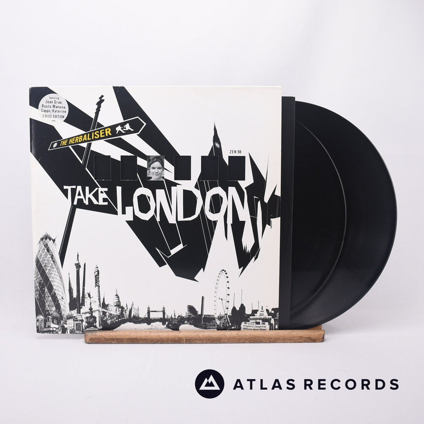 The Herbaliser Take London 3 x LP Vinyl Record - Front Cover & Record