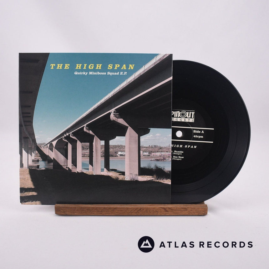 The High Span Quirky Miniboss Squad E.P. 7" Vinyl Record - Front Cover & Record