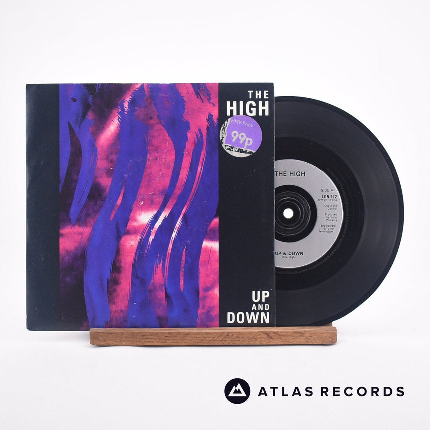 The High Up And Down 7" Vinyl Record - Front Cover & Record