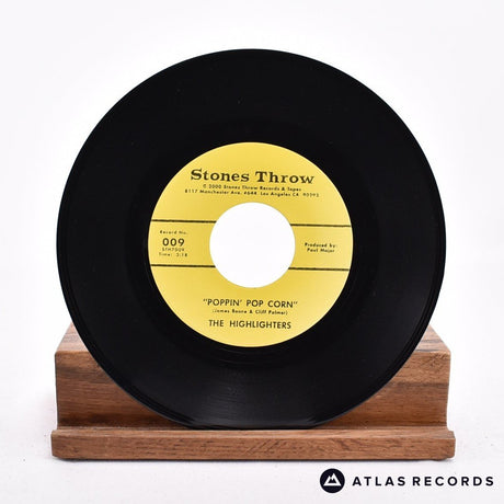 The Highlighters Band - Poppin' Pop Corn - 7" Vinyl Record - EX/EX