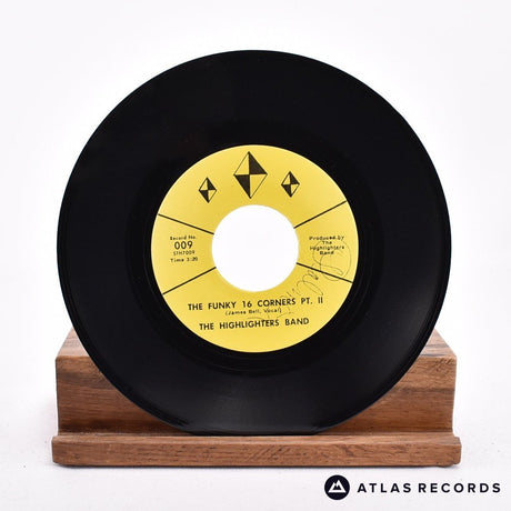 The Highlighters Band - Poppin' Pop Corn - 7" Vinyl Record - EX/EX