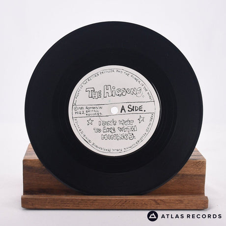 The Higsons - I Don't Want To Live With Monkeys ! - 7" Vinyl Record - EX/EX