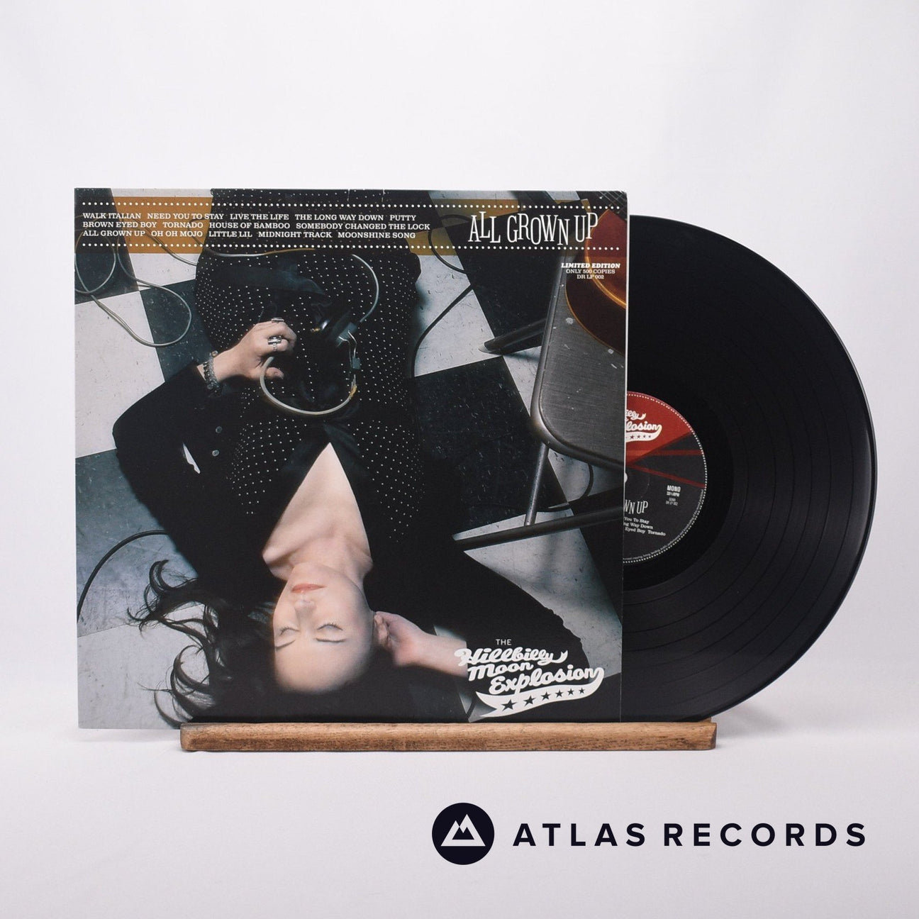 The Hillbilly Moon Explosion All Grown Up LP Vinyl Record - Front Cover & Record