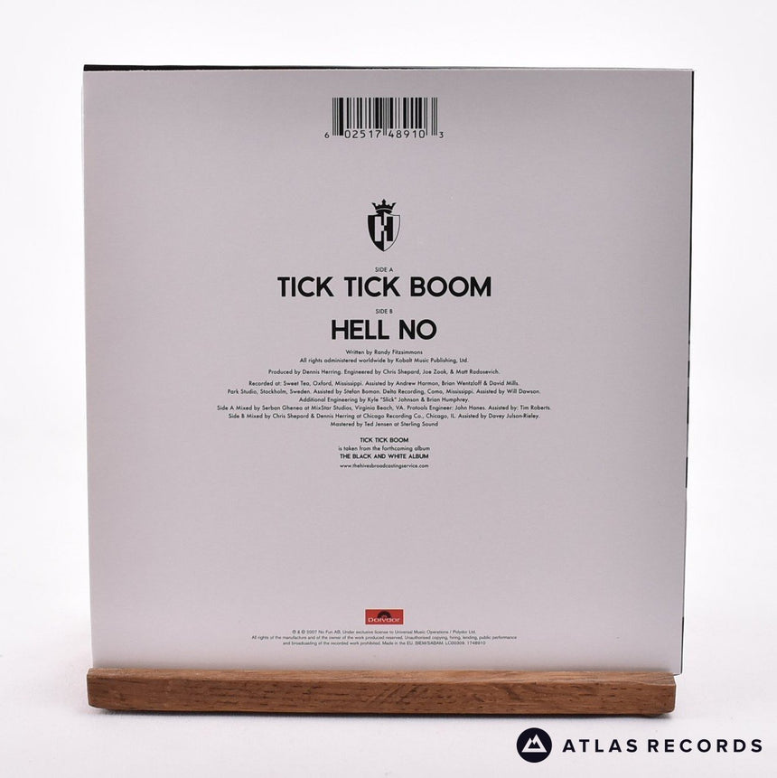 The Hives - Tick Tick Boom - 7" Vinyl Record - NM/NM