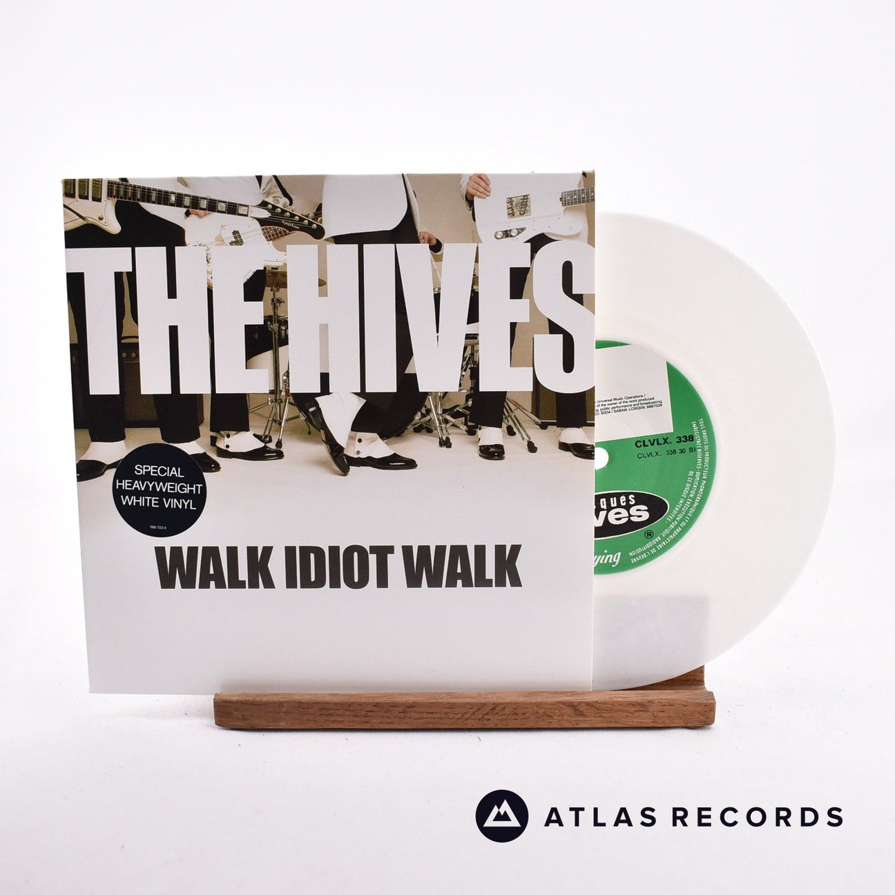 The Hives Walk Idiot Walk 7" Vinyl Record - Front Cover & Record