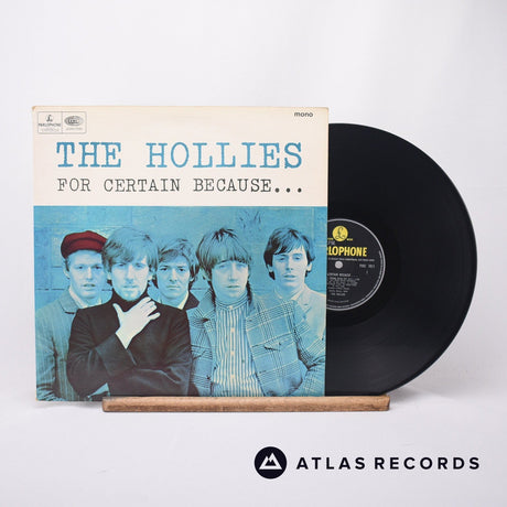 The Hollies For Certain Because... LP Vinyl Record - Front Cover & Record