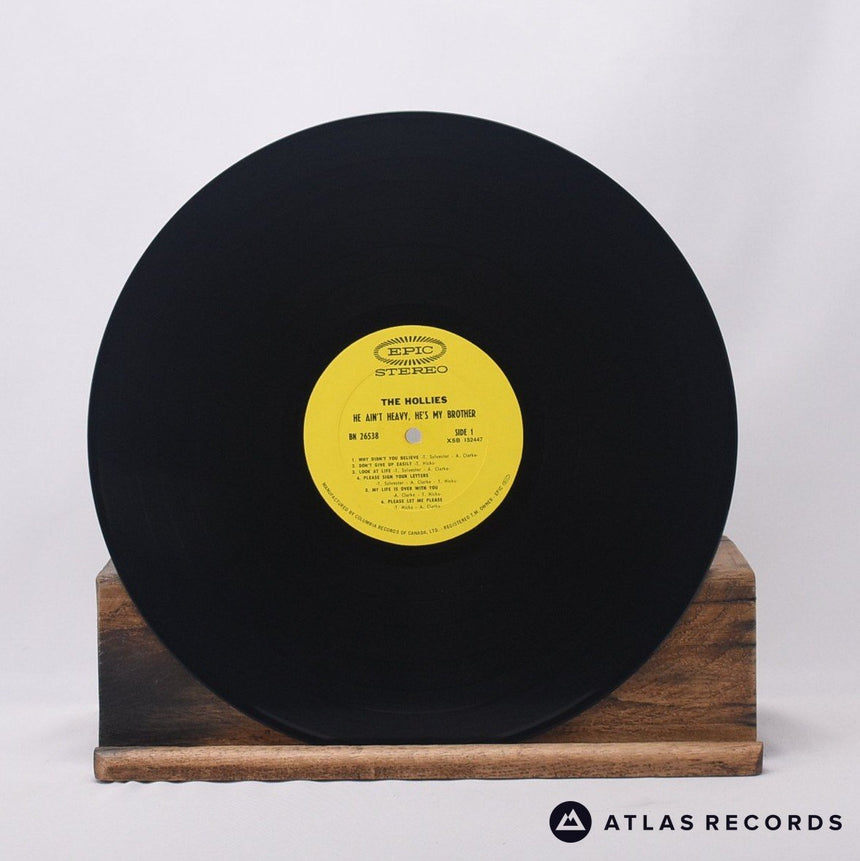 The Hollies - He Ain't Heavy, He's My Brother - LP Vinyl Record - VG+/VG+