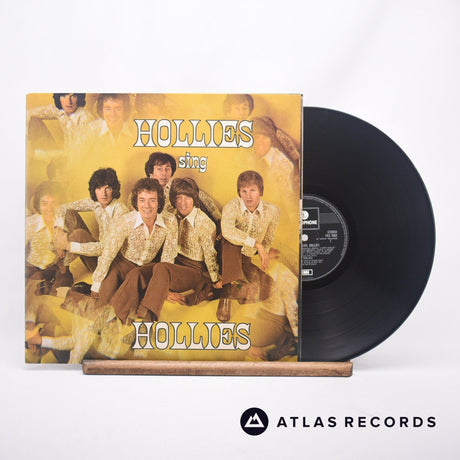 The Hollies Hollies Sing Hollies LP Vinyl Record - Front Cover & Record