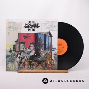 The Hollies The Hollies' Greatest Hits LP Vinyl Record - Front Cover & Record