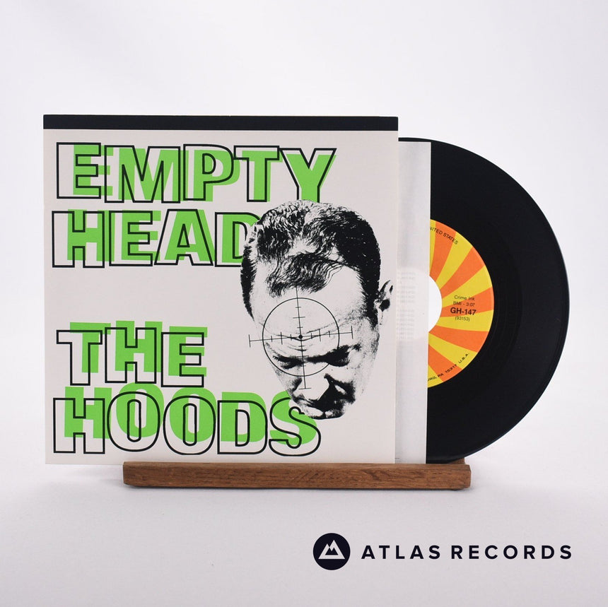 The Hoods Empty Head 7" Vinyl Record - Front Cover & Record