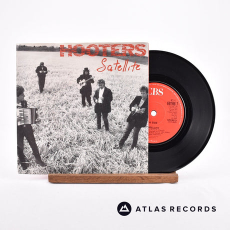 The Hooters Satellite 7" Vinyl Record - Front Cover & Record