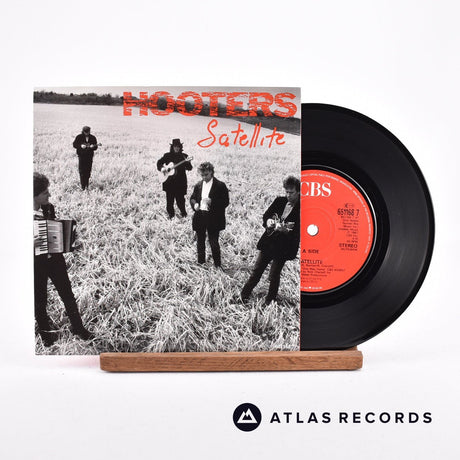 The Hooters Satellite 7" Vinyl Record - Front Cover & Record