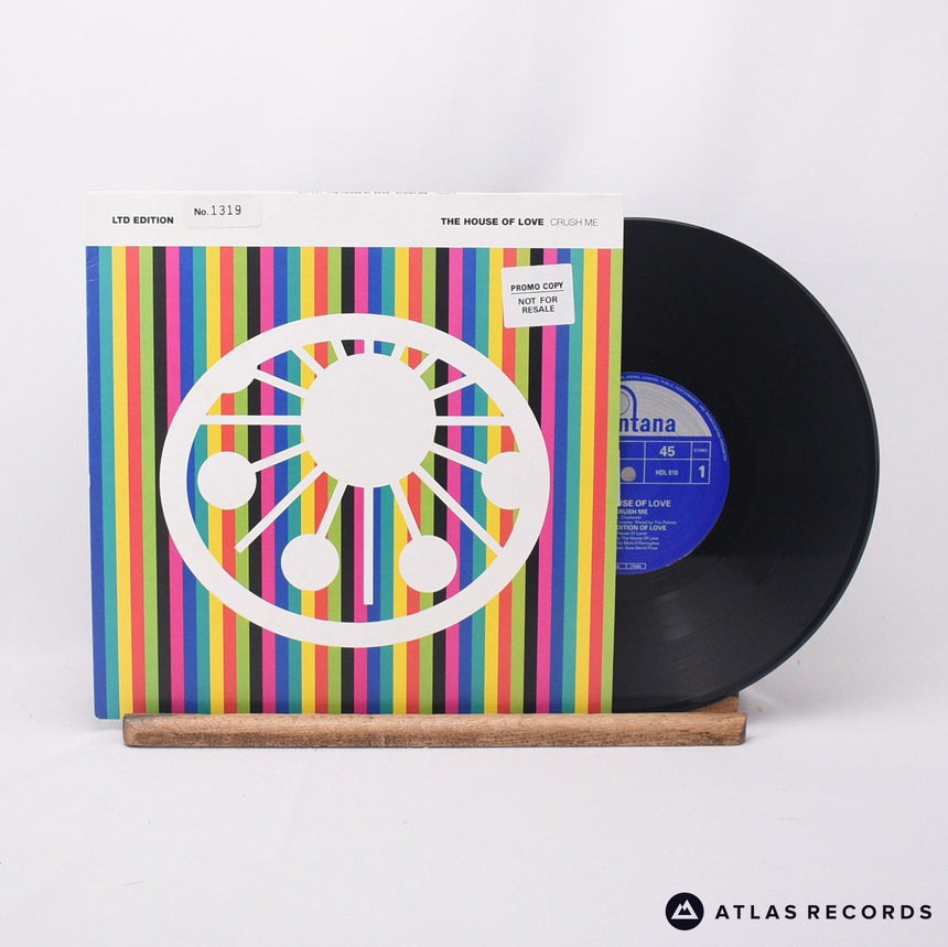 The House Of Love Crush Me 10" Vinyl Record - Front Cover & Record