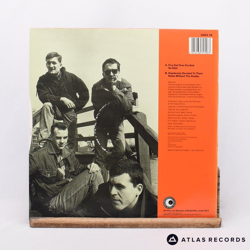 The Housemartins - Five Get Over Excited - A//1 B//2 12" Vinyl Record - VG+/EX