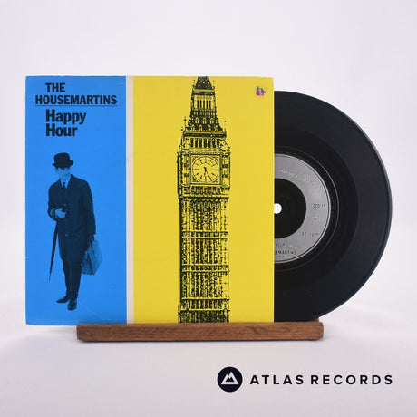 The Housemartins Happy Hour 7" Vinyl Record - Front Cover & Record