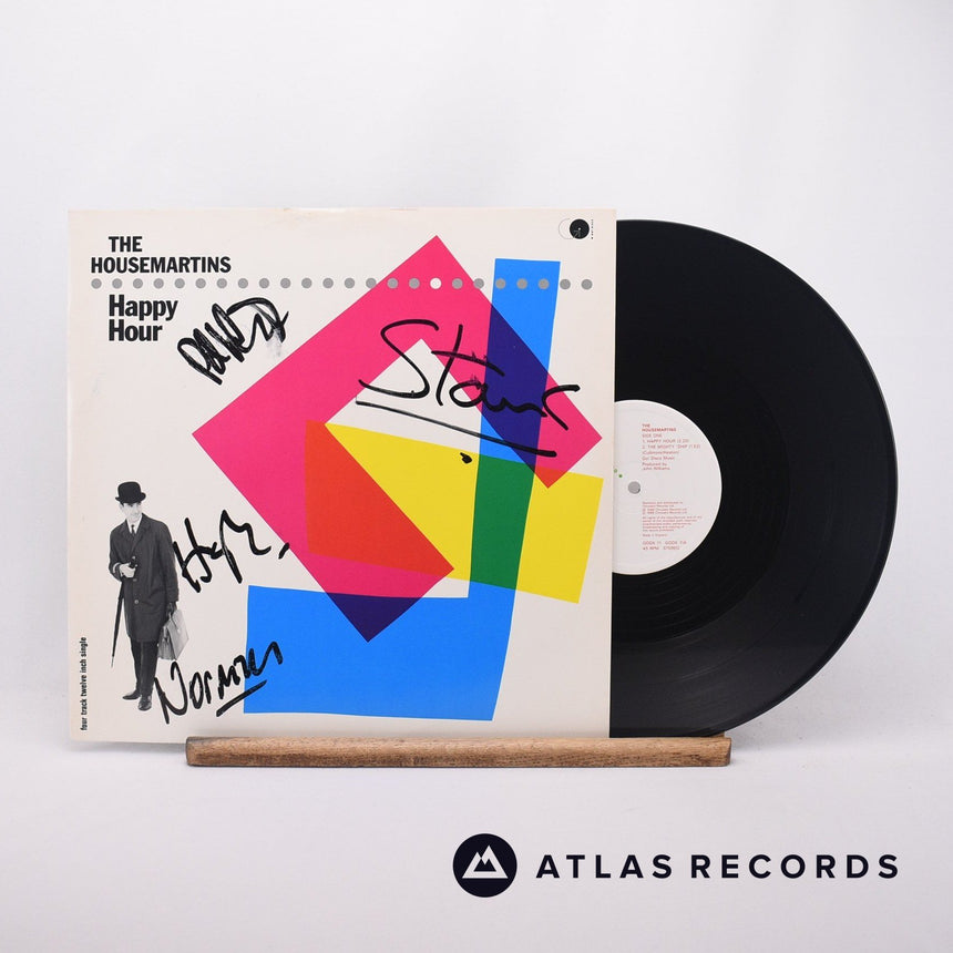 The Housemartins Happy Hour 12" Vinyl Record - Front Cover & Record