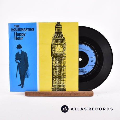 The Housemartins Happy Hour 7" Vinyl Record - Front Cover & Record
