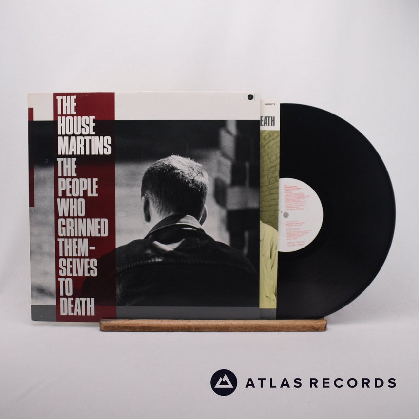 The Housemartins The People Who Grinned Themselves To Death LP Vinyl Record - Front Cover & Record