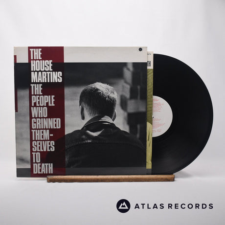 The Housemartins The People Who Grinned Themselves To Death LP Vinyl Record - Front Cover & Record