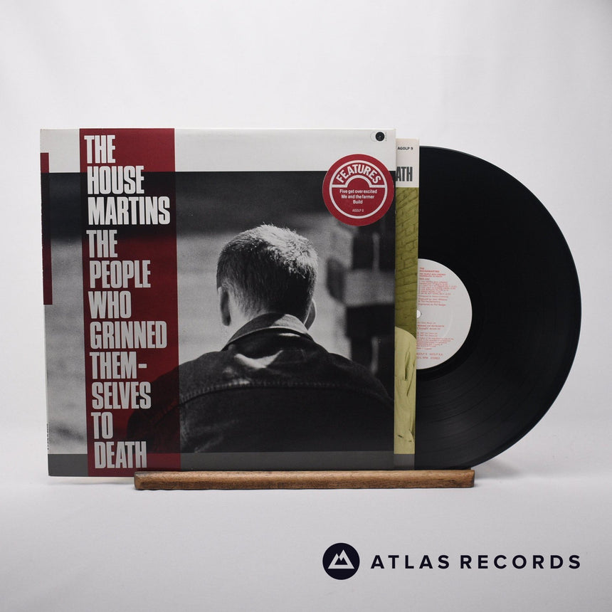 The Housemartins The People Who Grinned Themselves To Death LP Vinyl Record - Front Cover & Record