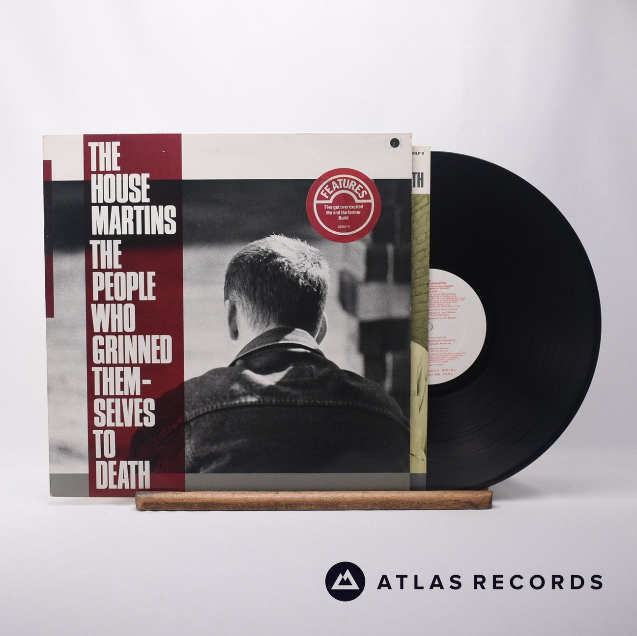 The Housemartins The People Who Grinned Themselves To Death LP Vinyl Record - Front Cover & Record