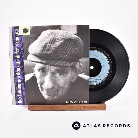 The Housemartins Think For A Minute 7" Vinyl Record - Front Cover & Record