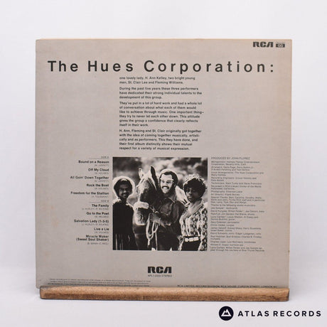 The Hues Corporation - Freedom For The Stallion - LP Vinyl Record - EX/EX