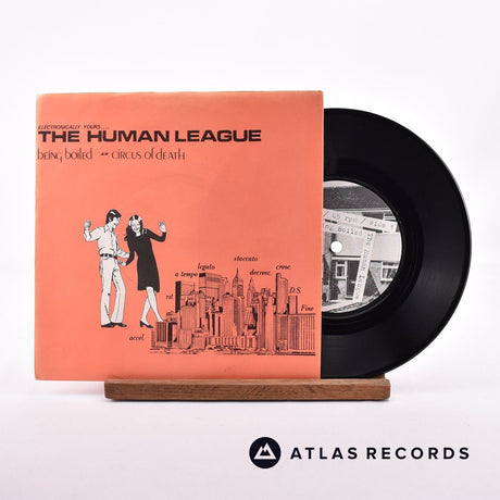 The Human League Being Boiled 7" Vinyl Record - Front Cover & Record