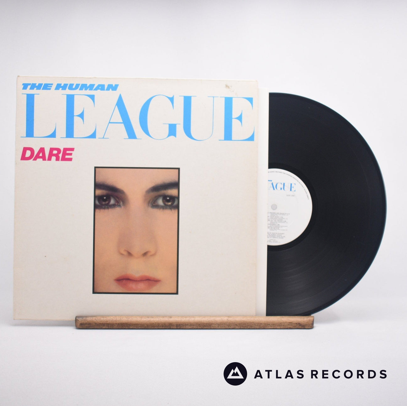 The Human League Dare LP Vinyl Record - Front Cover & Record